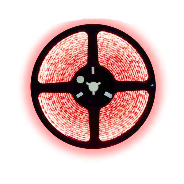 5 meter rood led strip - 60Leds/m - 12V