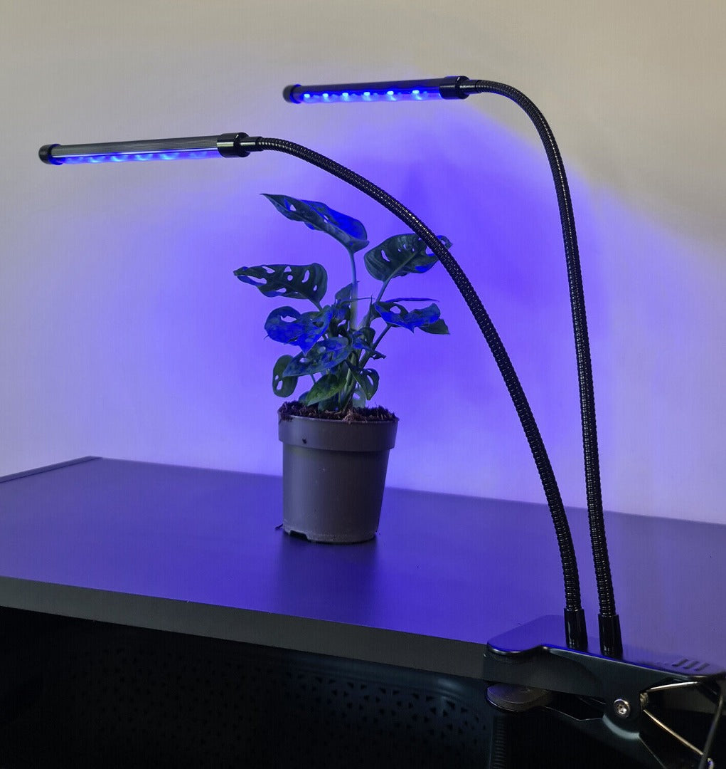LED grow light - 2 voudig - Rood/blauw/paars - Met controllerÂ en timer