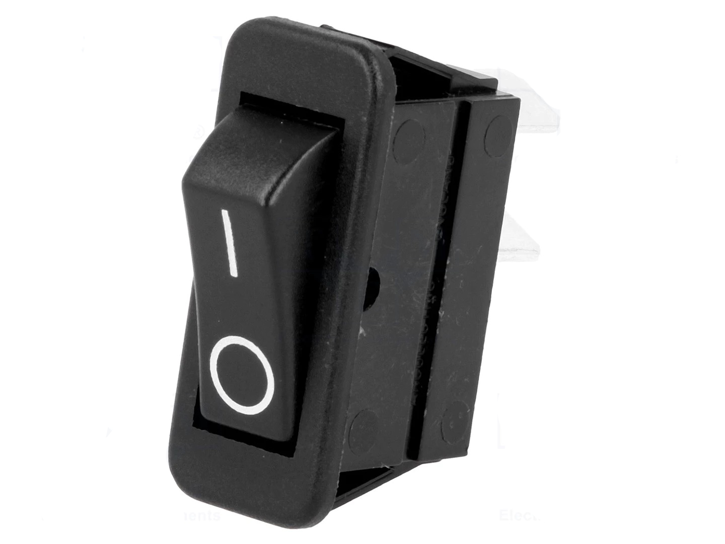 Schakelaar - SPST - ON/OFF - 250V - 16A - Zwart