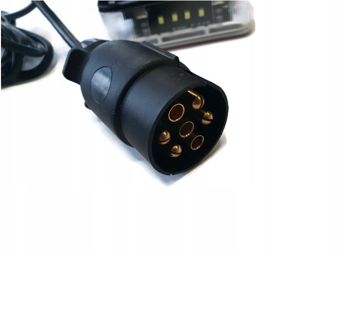 LED achterlichtcombinatie - 2 x 2 LEDs - Met gevarendriehoek - Magnetisch