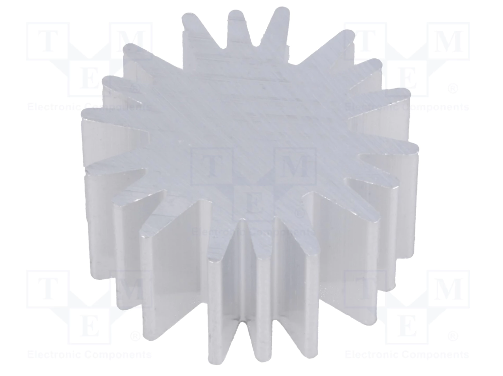 LED heatsink - Koellichaam - 6.3K/WÂ - 20mm - Aluminium