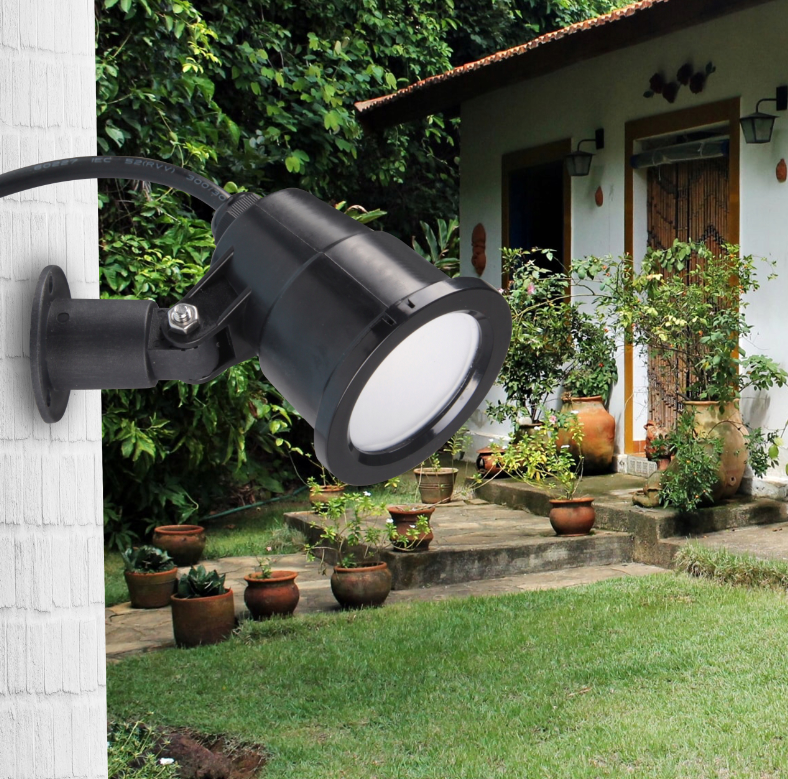 LED mini grondspot - 230V - Warm wit - 22cm - Met prikpen