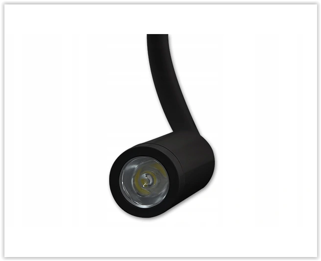 LED leeslamp - 3W - 150 Lumen - Zwart - 220V
