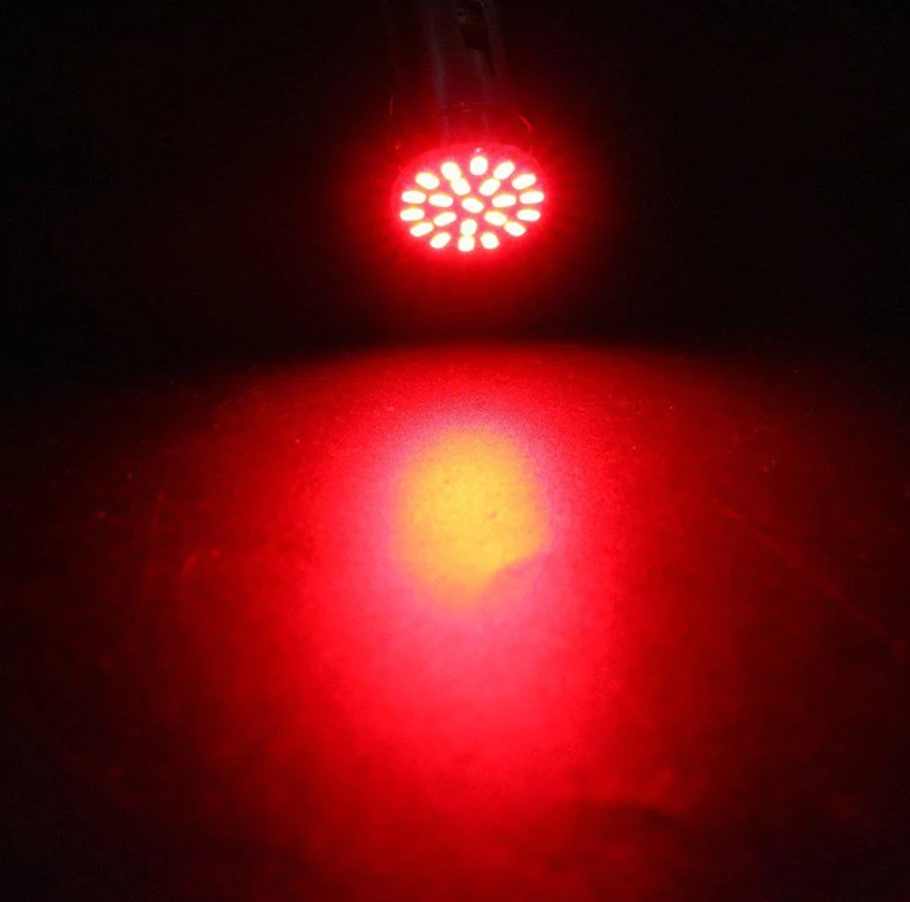 ROOD - Flash - BAY15D - LED - 22 SMD - 1157 - 12V