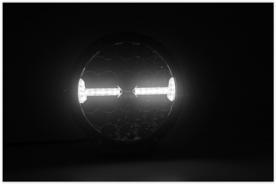 LED Spot met Contour- en Waarschuwingslicht 