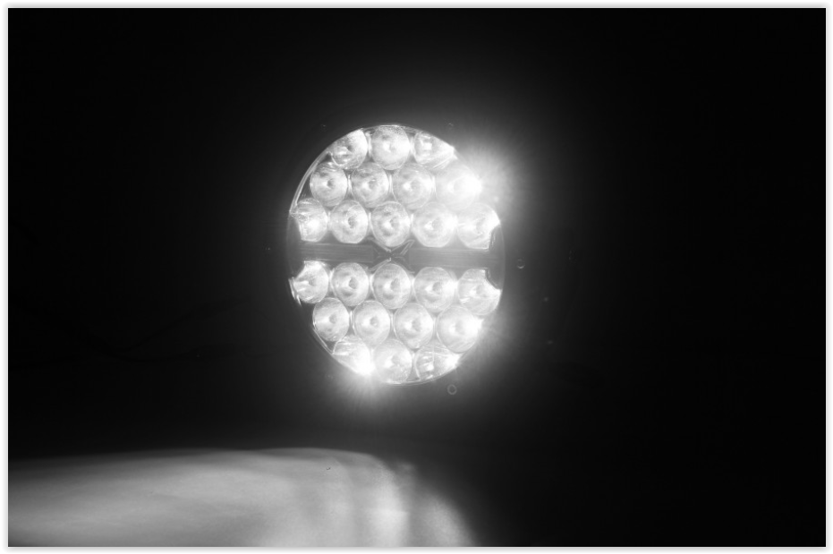 LED Spot met Contour- en Waarschuwingslicht 
