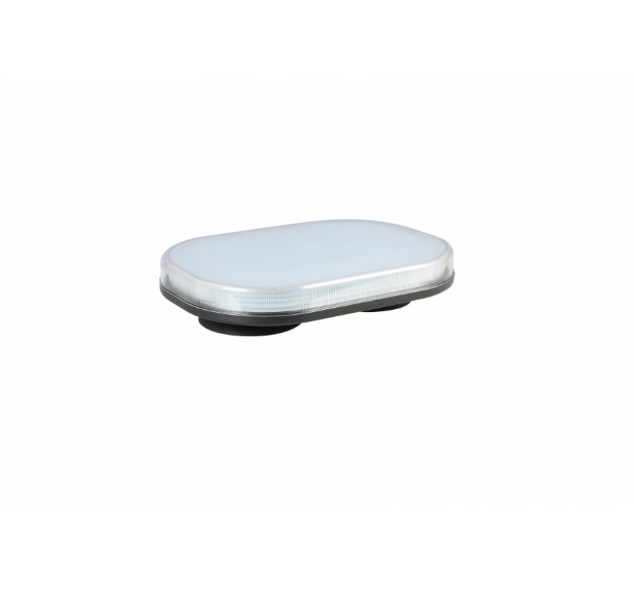 LED Dak Zwaailamp R10/R65 - 60 Led – 248 x 171mm -  Magneet - Oranje