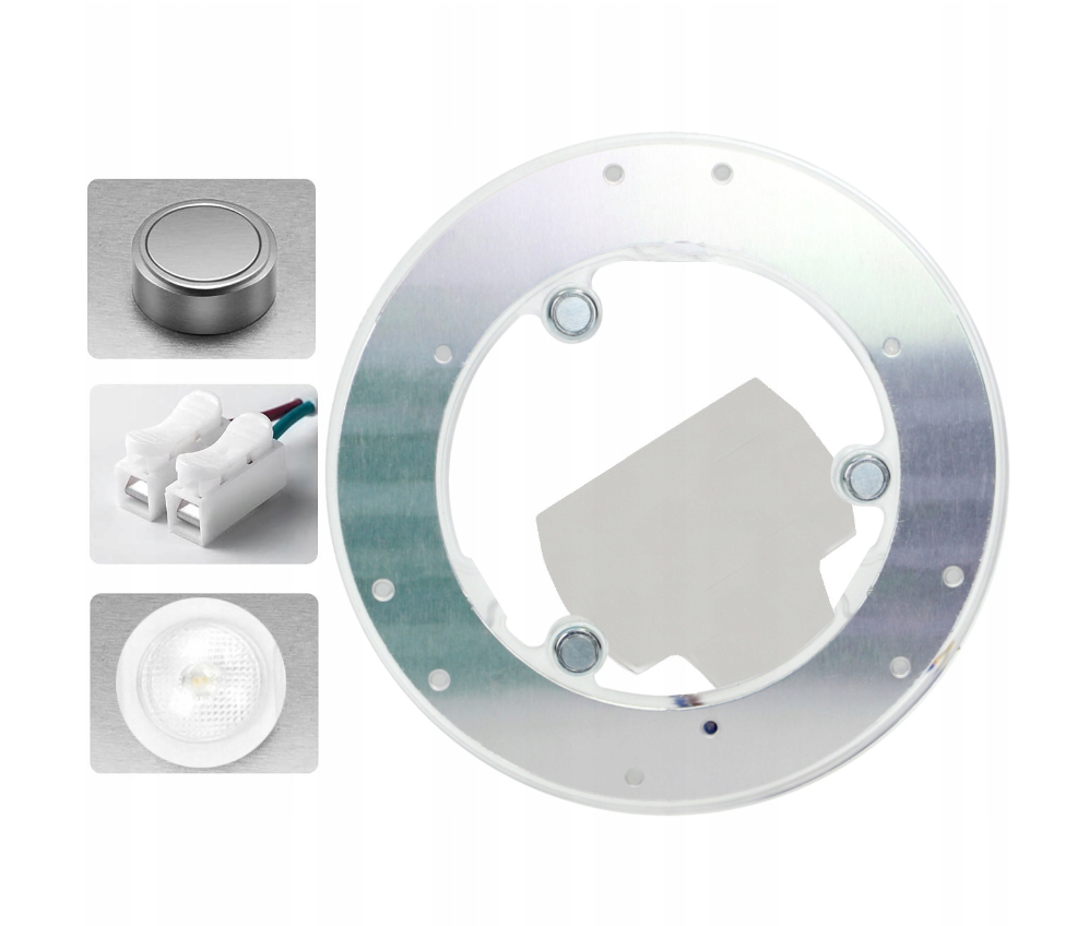 LED Module Inbouw Magnetisch Ring - 220V - 24W - 3000K
