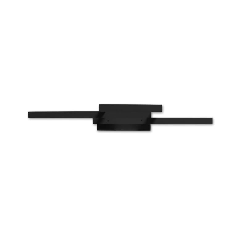 LED design plafondlamp - 72W - CCT - Met afstandsbediening - Zwart