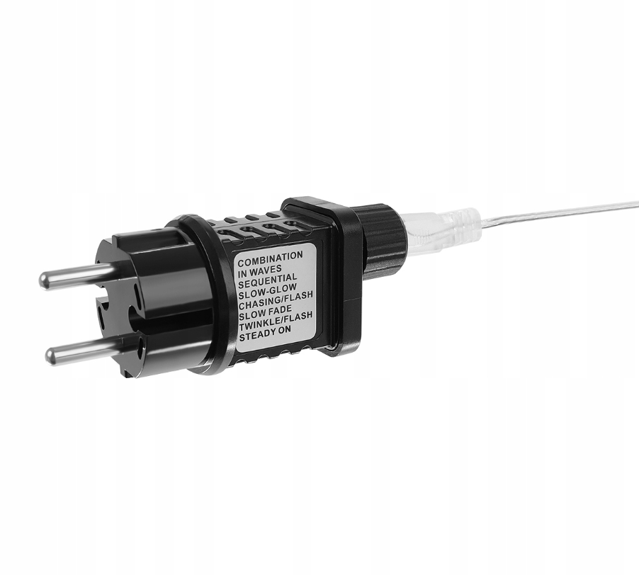 LED kerst lichtgordijn - 5,5 meter - Warm wit - 136 LED