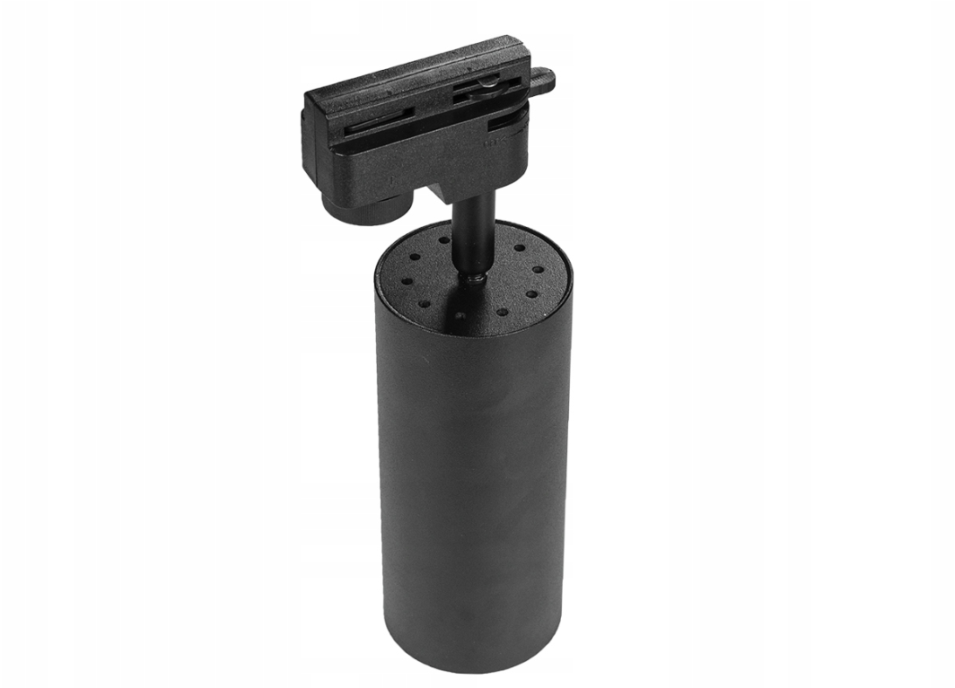 LED tracklight - Railspot - 1 fase - GU10 fitting - 60mm - Zwart