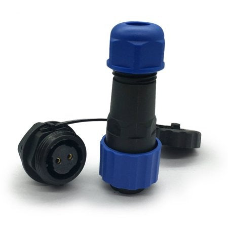 Male + socket - Waterdichte kabelverbinder - 3 aderig - IP68