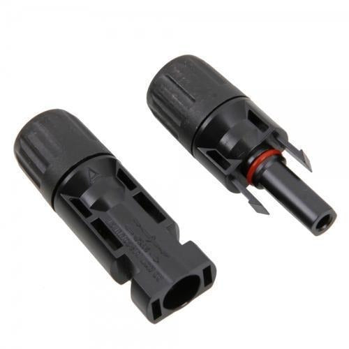 MC4 connector Male + Female - Zonnepaneel