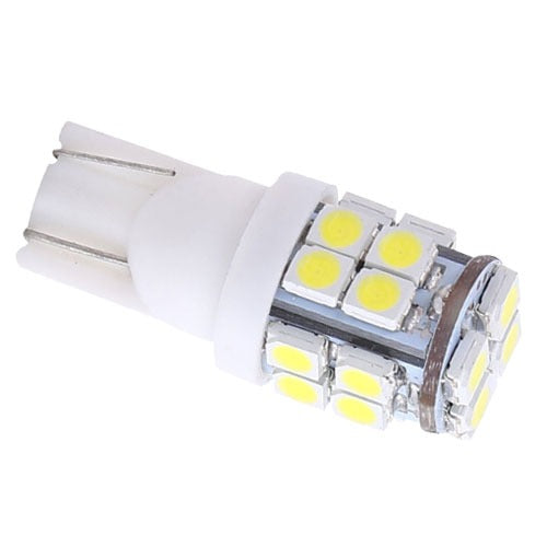T10 - 3528 - 20 smd - wit -  2 stuks