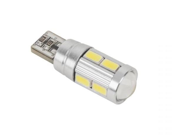 T10 - 5730 - 10 smd - canbus - 2 stuks