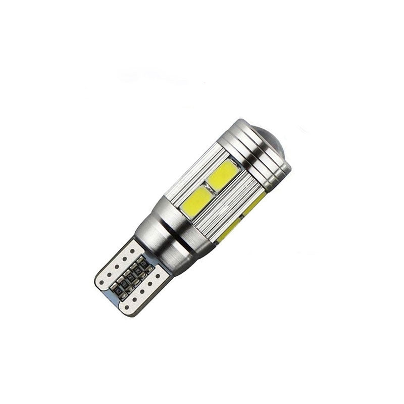 T10 - 5730 - 10 smd - canbus - 2 stuks