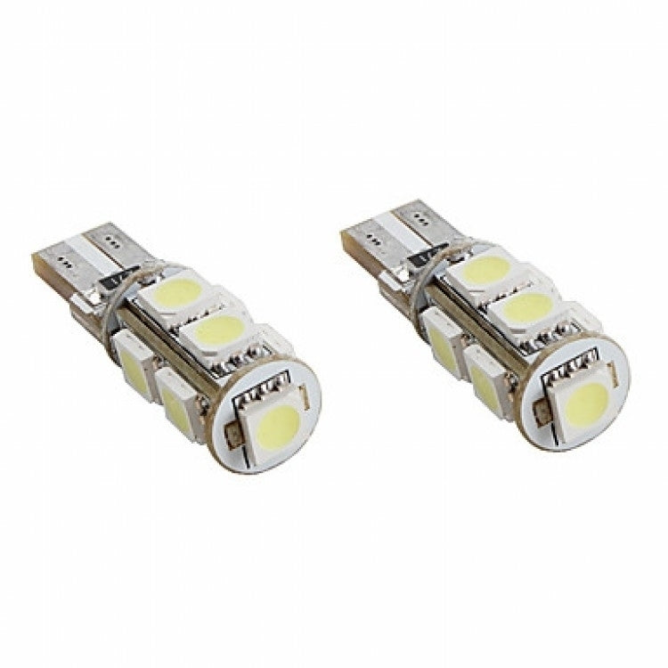 2x CANBUS T10 LED 9-SMD 5050 - 12V interieur lamp