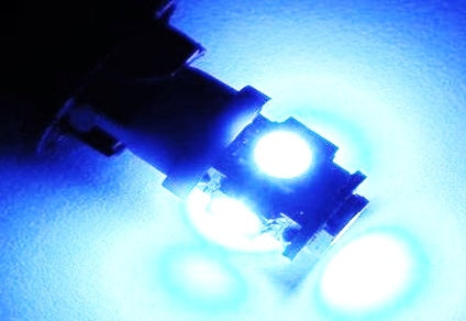 T10 - ICE BLAUW - 5 LED - 12V - 5050 SMD