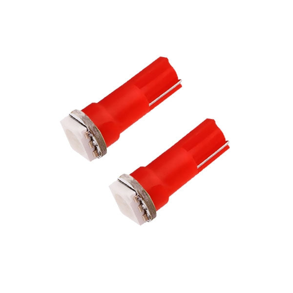 T5 - rood - 12V - SMD LED auto lamp
