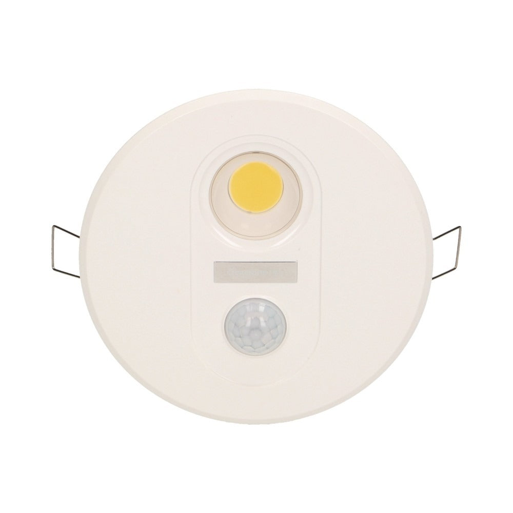LED Armatuur met bewegingssensor - 7W - 230V -  Warm wit