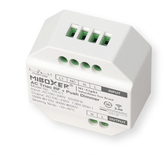 Dimmer Module AC Triac RF+Push MiBoxer