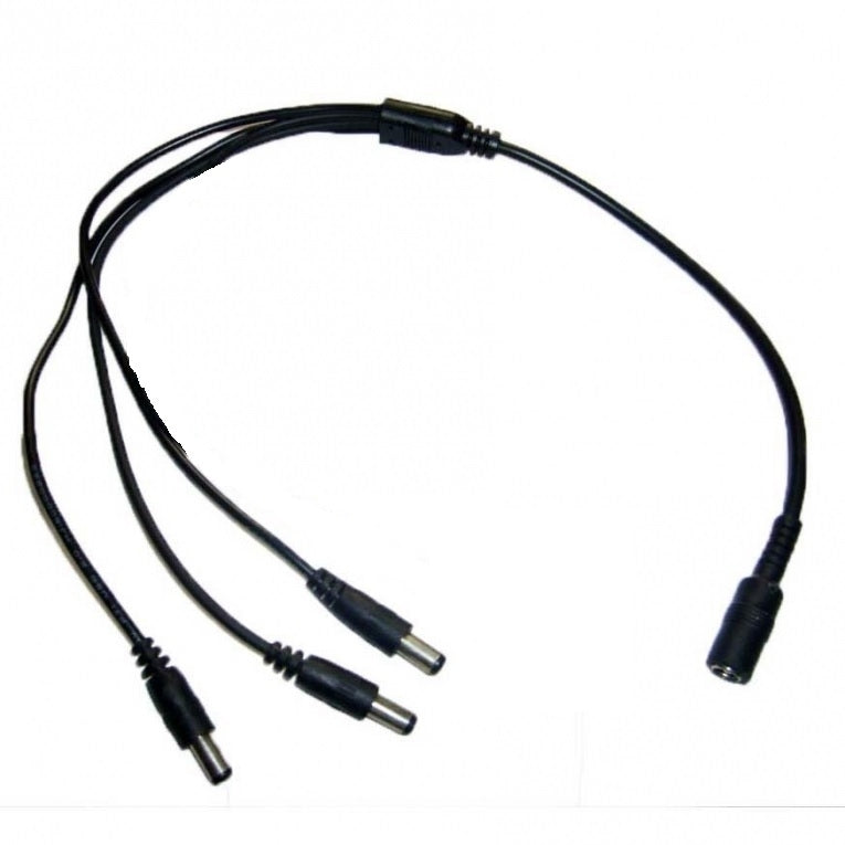Voeding splitter adapter - 1 naar 3