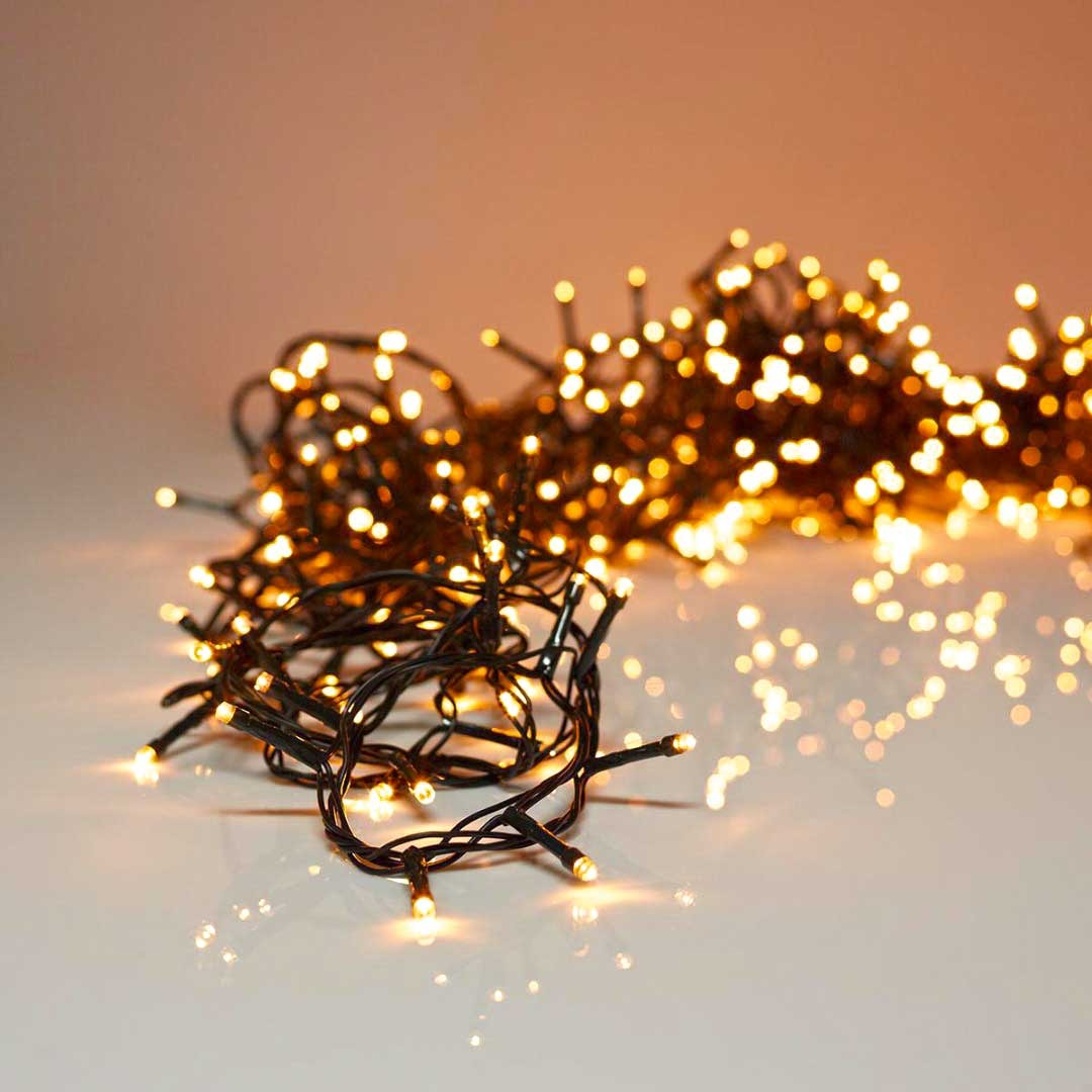 Kerstverlichting outdoor - Warm Wit - 8 meter - koppelbaar