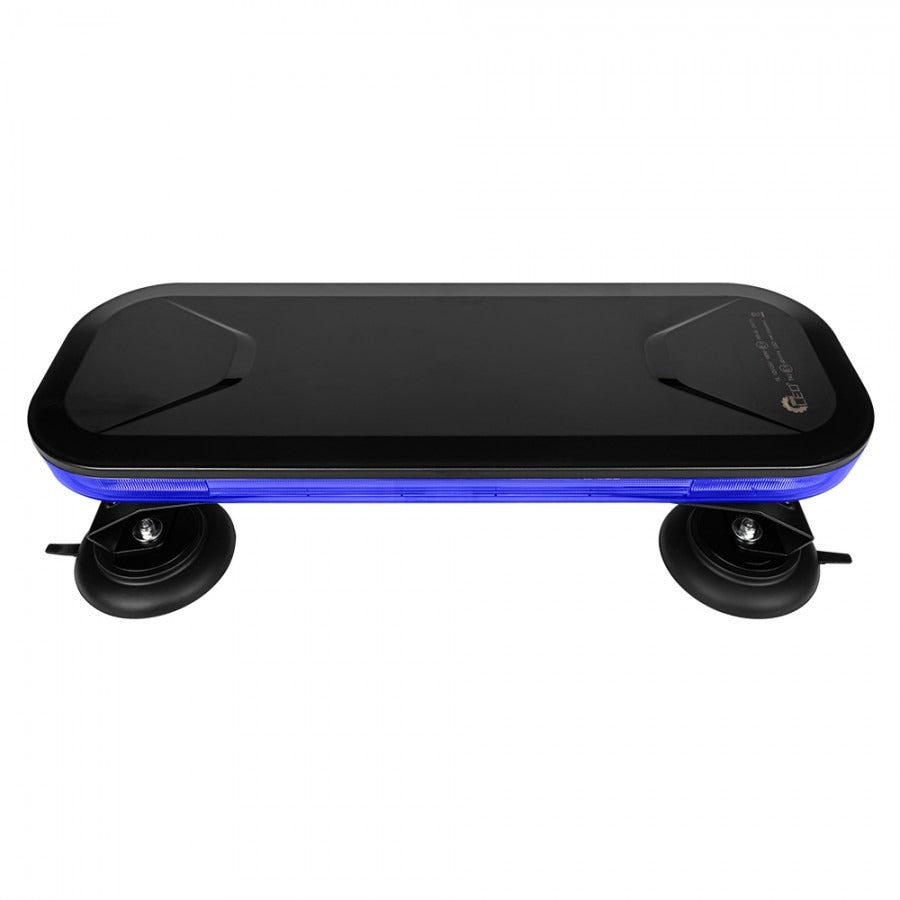 LED dak zwaailamp - Blauw - 132 LED - R10 / R65 - Stealth