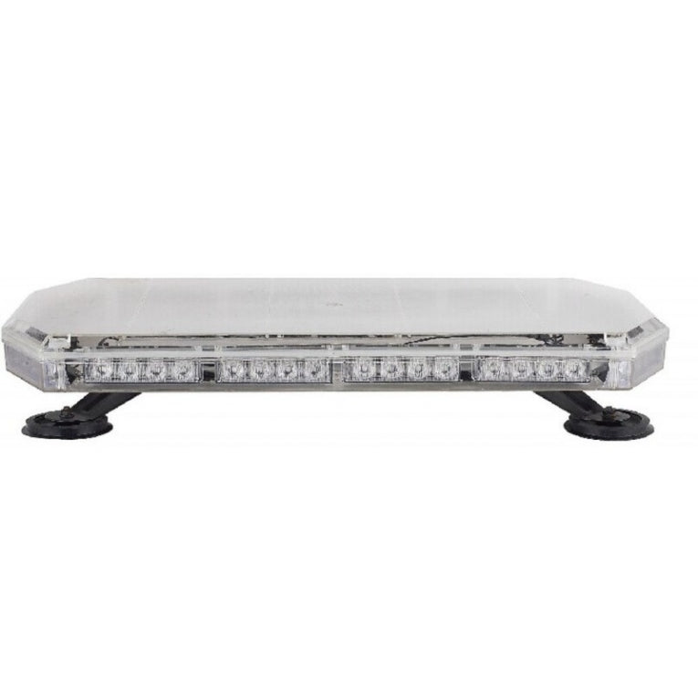 Compacte Zwaailamp - 95mm hoog - R10 / R65 Certificering - 56 LED Oranje - Magnetisch