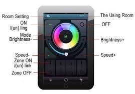 4-zone RGB & RGBW Wifi Controller Android / IOS