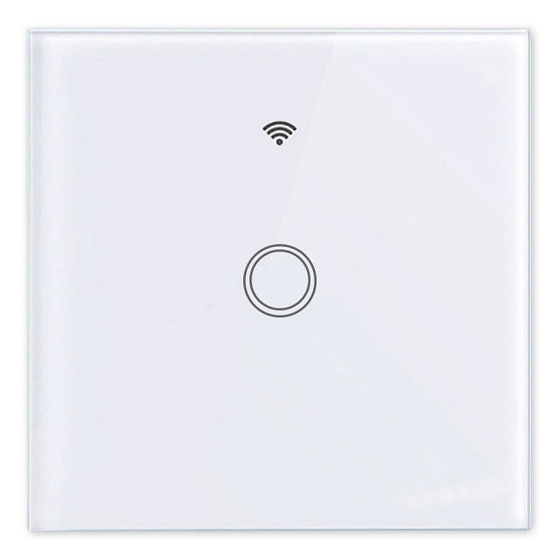 Smart wandschakelaar wit - Enkelvoudig - 300W - SmartLife