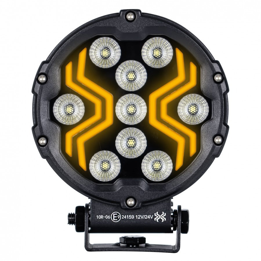 Krachtige LED-Werklamp met IP67-bescherming - Rond - Spider