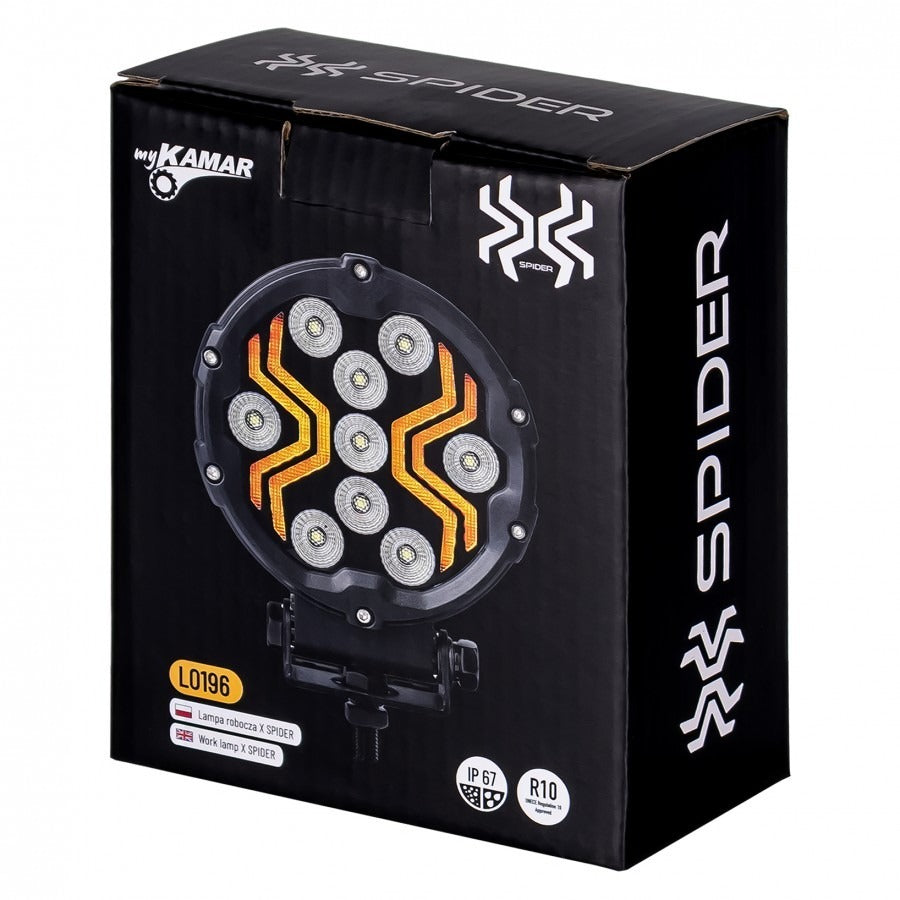 LED  Spot met IP67-bescherming 1700 lumen - Rond - Spider