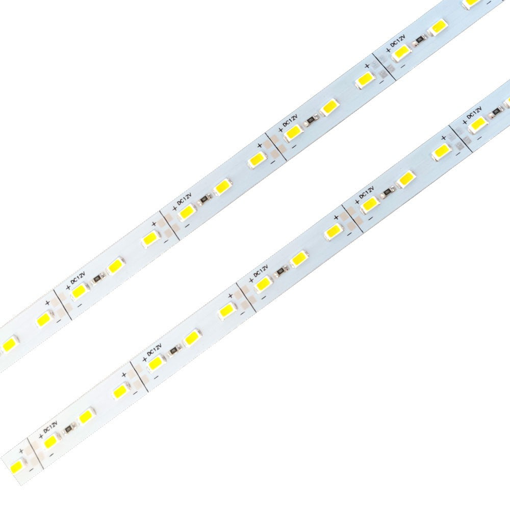1 meter - warm wit rigide Strip - 5630 - 12 volt
