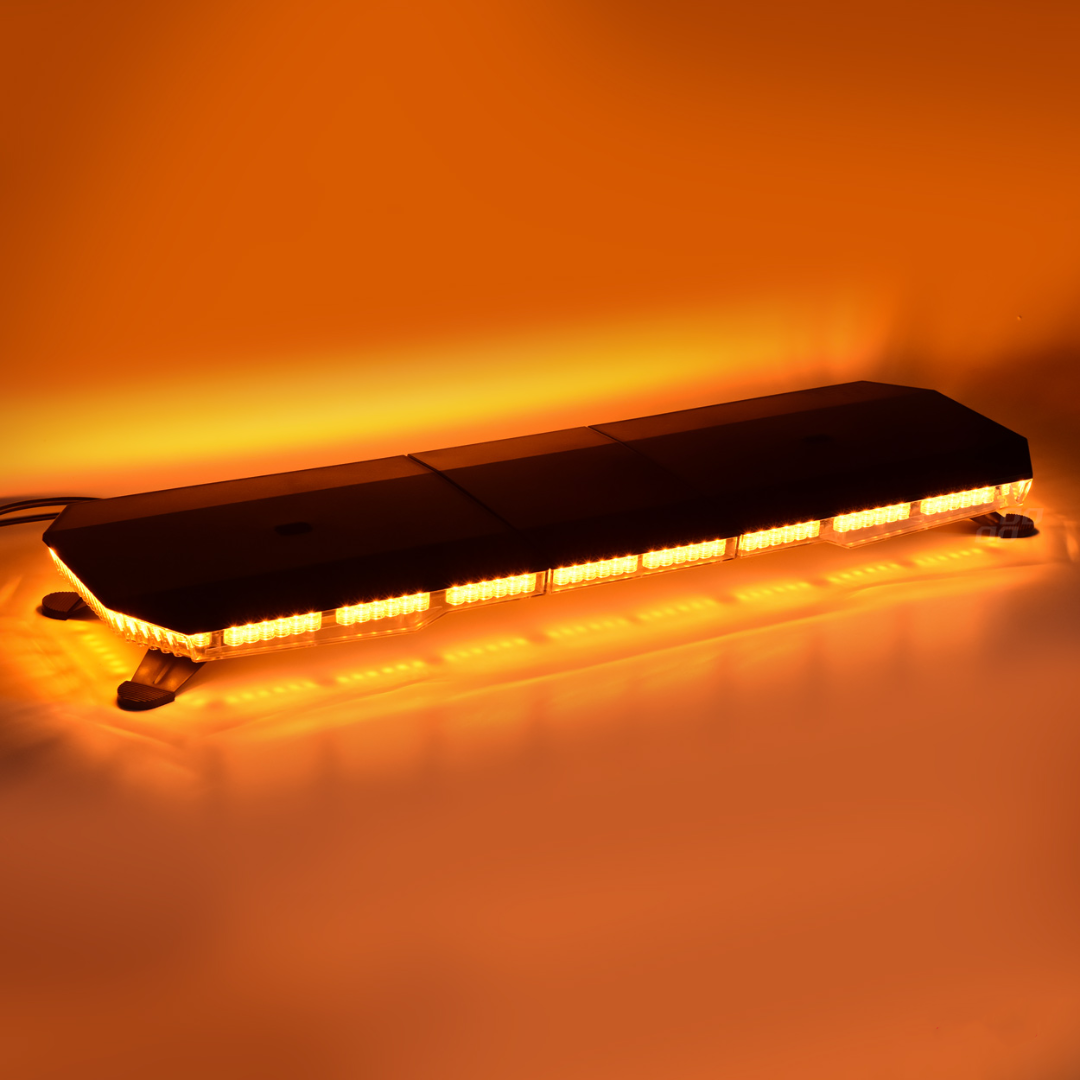 LED zwaaibalk - Traffic control - 96cm - R65 / R10 - 132  LED - Amber